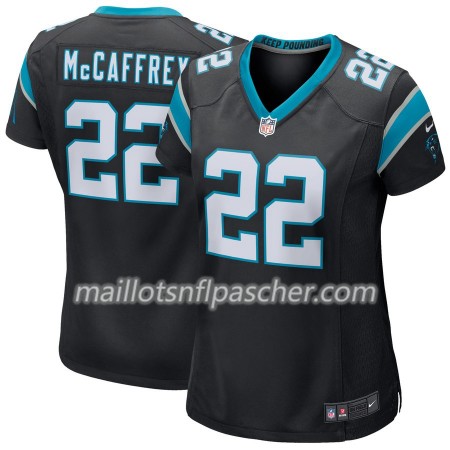 Maillot Carolina Panthers Christian McCaffrey 22 Nike Noir - Femme